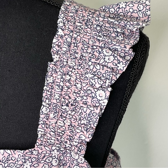 J Crew Smocked ruffle-shoulder tank top Size Medium - Picture 7 of 12